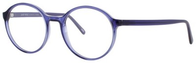 ANDY WOLF AW 4534 E 52 E Eyeglasses BLUE Frame 52 mm