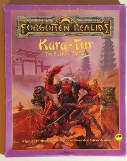 Advanced Dungeons & Dragons Forgotten Realms Kara Tur Boxset 1032 Complete!!!