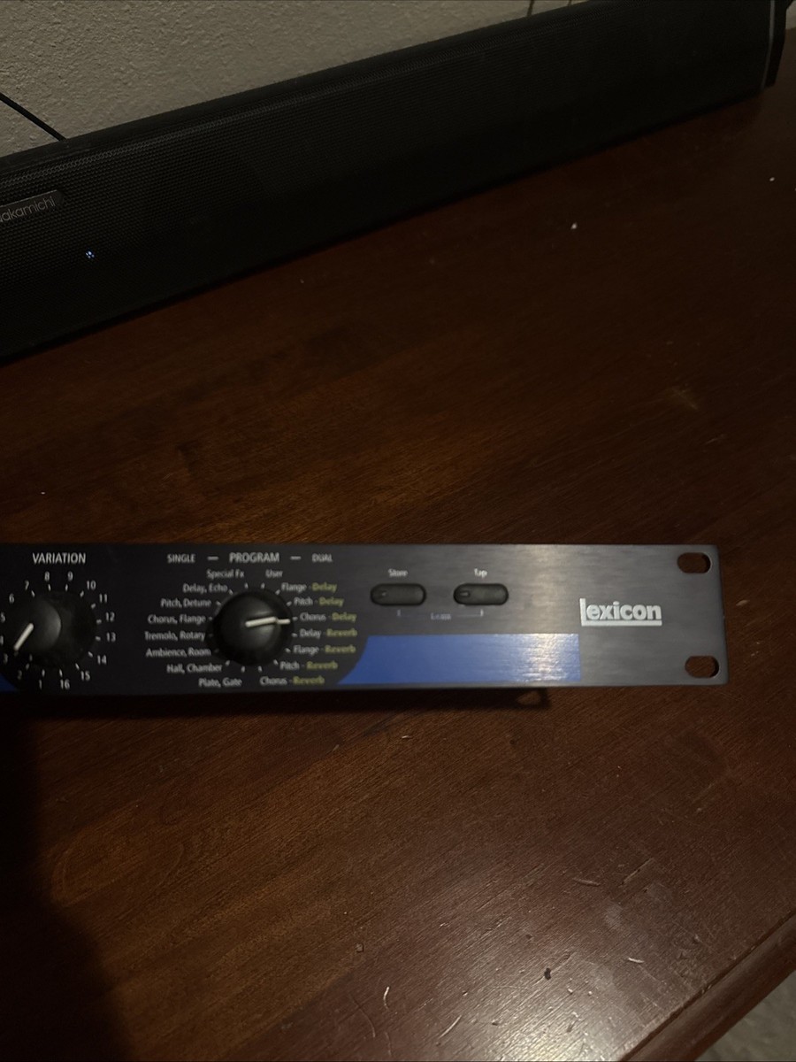 Lexicon MPX100 Dual Channel Processor for sale online | eBay