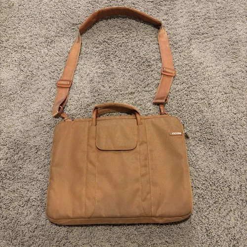 Incase Laptop Case Messenger Bag Orange 15"x12" EUC