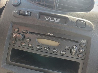 Audio Equipment Radio Am-fm-cd Player Opt U1C Fits 00-03 SATURN L SERIES 648292