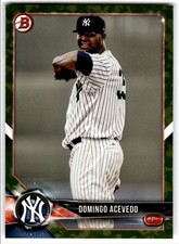 2018 Bowman Prospects Camo Domingo Acevedo New York Yankees #BP32