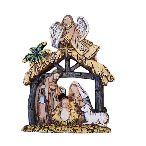 Vintage Ken Spielzeug Nativity Manger Scenes Set of 3 Christmas Ornaments READ - Picture 4 of 11