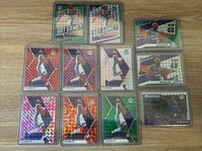 Lot 11 De’aaron Fox 2019-20 Mosaic Reactive Prizm Red Pink Green Silver Blue 10