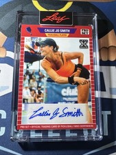 2022 Leaf Pro Set Pickleball Callie Jo Smith Autograph Rookie Card Auto /400