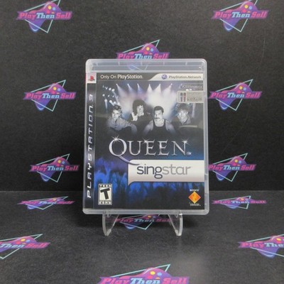 SingStar Queen PS3 PlayStation 3 Software Only + Reg Card Complete  - 1 Year W..