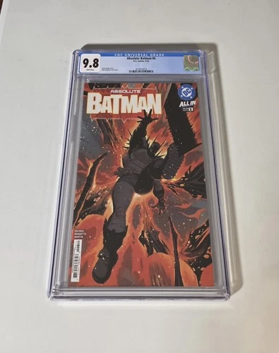 🔥 Absolute Batman #6 CGC 9.8 Grade Cover A 1st Print Nick Dragotta Cover 🔥