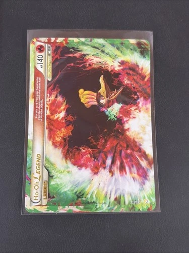 Ho-Oh LEGEND (Top) 111/123 HeartGold SoulSilver Holo English PSA 10 POTENTIAL