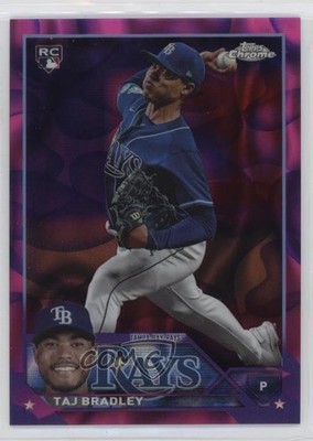 2023 Topps Chrome Update /299 Taj Bradley #USC194 Rookie RC 14lm