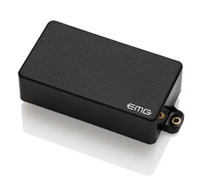 EMG 81 Active Ceramic Magnet Humbucker Guitar Pickup with Pots and Wiring Black