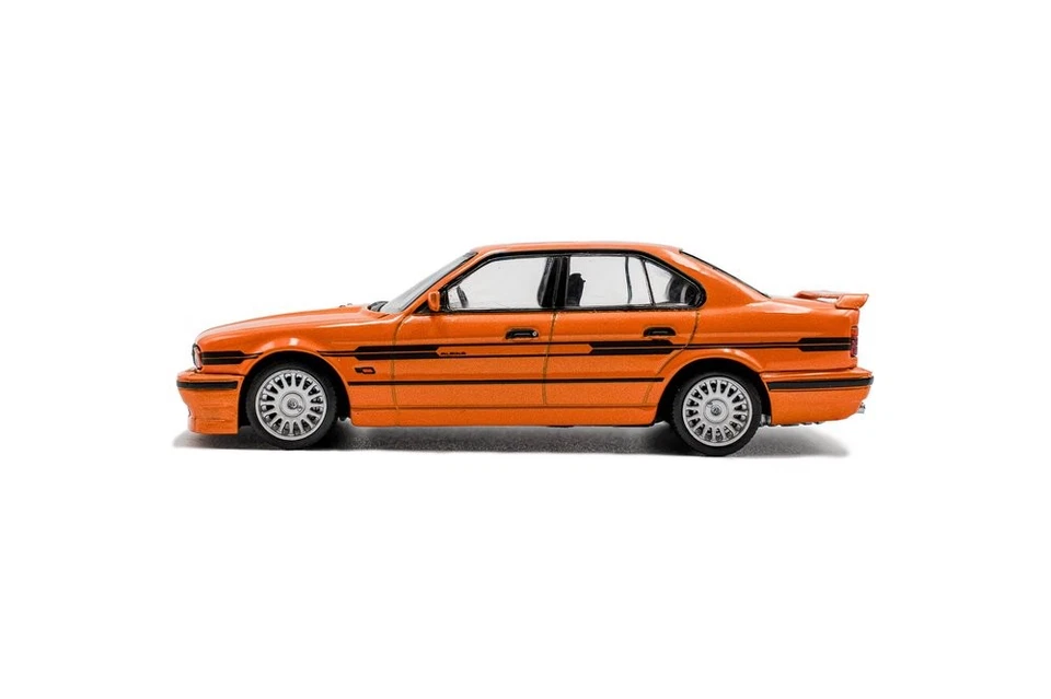 BMW Alpina B10 E34 BITURBO 1994 Arancione Modellino 1:43 Solido - Immagine 2 di 4