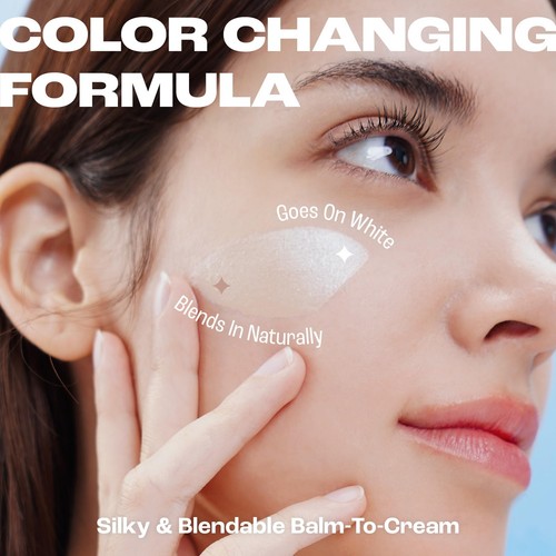 BLANC Cover Cream Stick V - Korean Color-Changing Foundation with Detachable ... - Picture 3 of 7