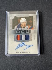 2024-25 Upper Deck Premier Rookie Auto Patch  FOCUS PHIL KEMP /99