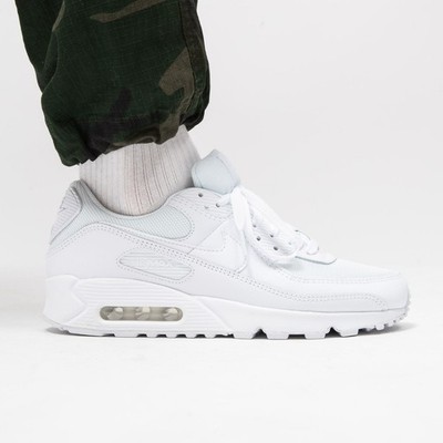 Nike Air Max 90 Recraft Triple White CN8490-100 Men's Size New