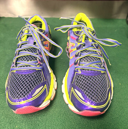 ASICS GEL-Sendai Men’s Running Sneaker Purple Yellow Pink F350414