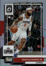 2022-23 Donruss Optic Marcus Morris Sr. #119 Holo Los Angeles Clippers 3M