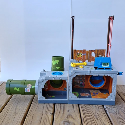 Vintage 1989 Sewer Lair Teenage Mutant Ninja Turtles Playmates Playset TMNT