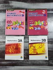 Primary Mathematics 3A 3B Textbooks & Daily Lesson Plans