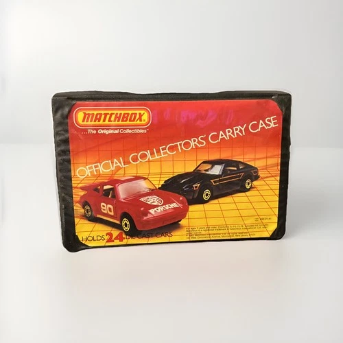 VINTAGE TOY 1983 MATCHBOX OFFICIAL COLLECTORS CARRY CASE With TRAYS FOR 24 CARS