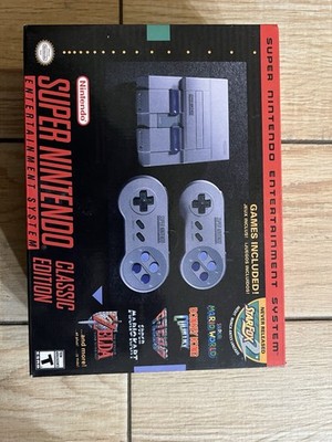 Nintendo Classic Mini SNES 512MB Game Console - Gray