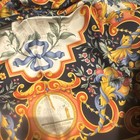 Salvatore Ferragamo NYU Crest Vintage Italian Silk Scarf NEW in original box — photo 4