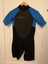 O Neil Kids Short Sleeve Wet Suit Size 12
