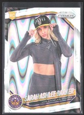 2025 Panini Prizm WNBA #142 Sarah Ashlee Barker White Seismic Prizms