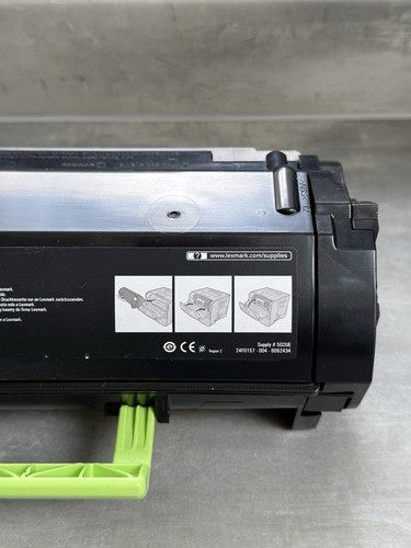 Oryginalny oryginalny toner Lexmark o wysokiej wydajności 50F2U0E czarny - nowy bez pudełka - Zdjęcie 3 z 6