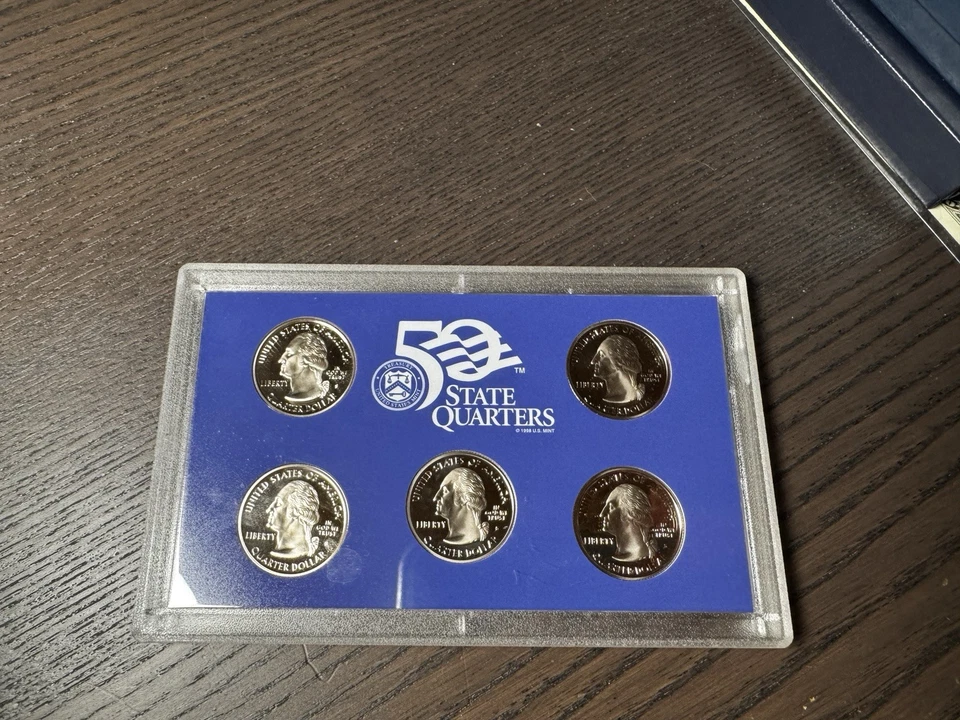 2004-S 50 State Quarters Proof Set w/ Box – United States Mint San Francisco - Image 4 of 4