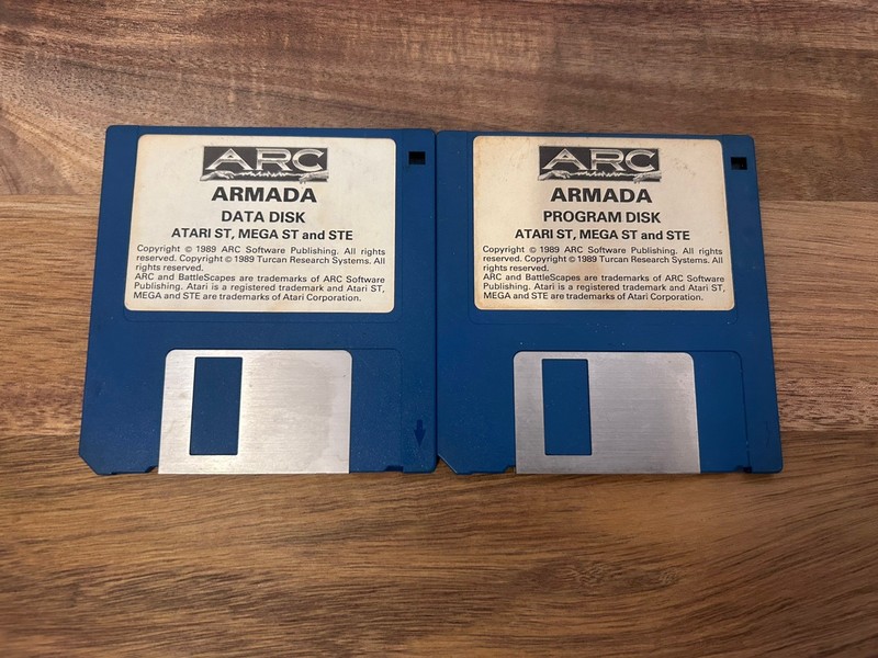 Atari ST / Mega / STE Game Armada Vintage Game Retro ARC Disk Only 1989