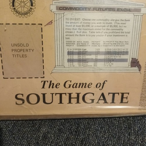 Gioco da tavolo vintage Il gioco di Southgate raro nuovo e sigillato - Foto 5 di 9