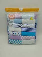 Wonder Nation Girls Briefs Multicolor - 14 pack - Size 14 New In Pack Cotton