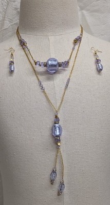 Arti Veneziane Alla Guidecca Murano Glass Jewelry 4 Piece Set - Pre-owned