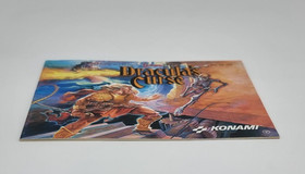 Castlevania III Dracula's Curse Anleitungsheft Nintendo NES-VN-USA