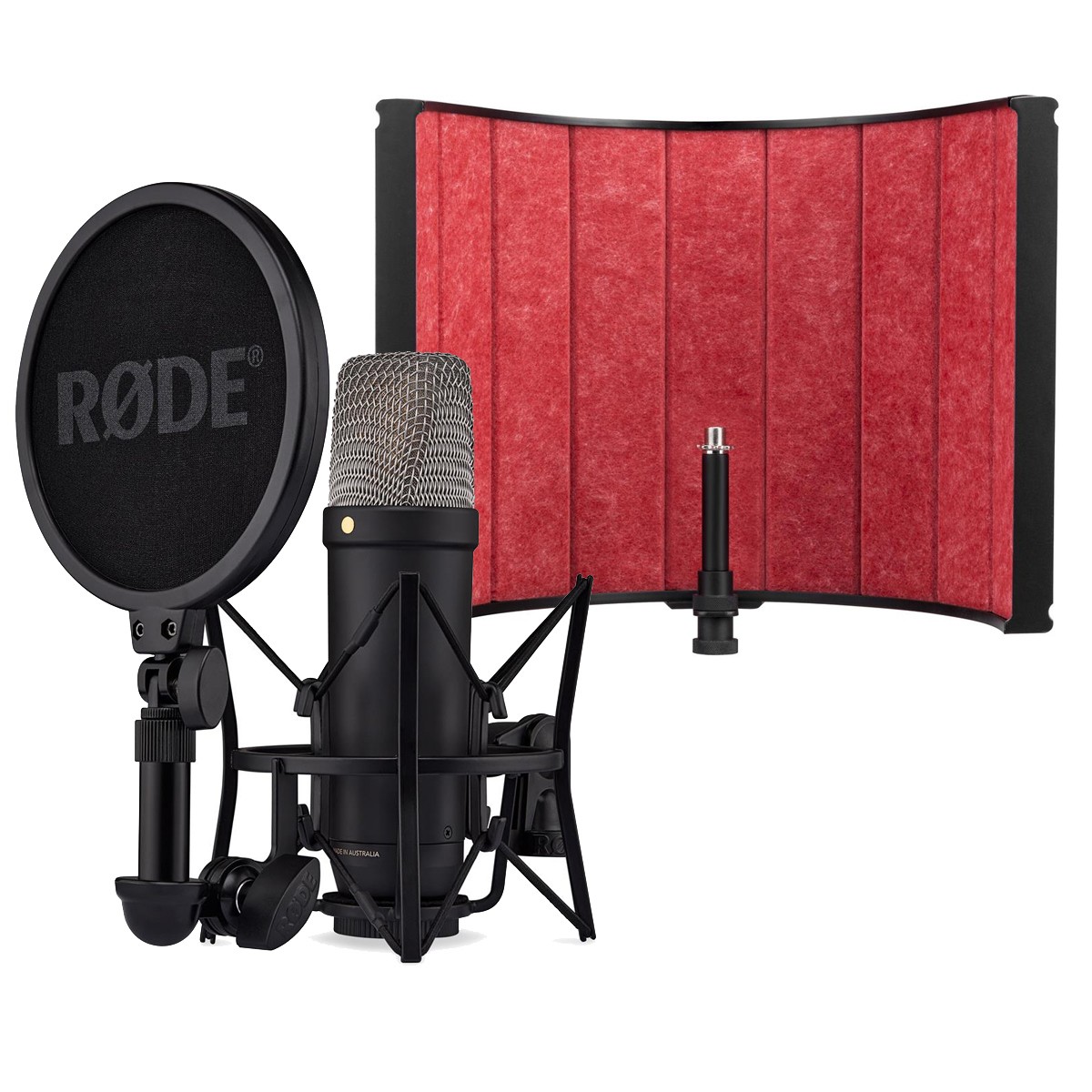 Rode NT1 5th Generation Hybrid Studio Condenser Mic, Black