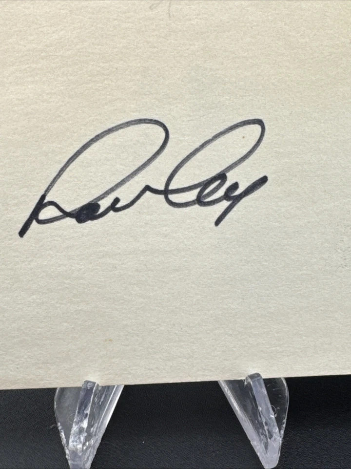 Ron Cey Autographed Signed 3x5 Index Card - Image 2 of 3
