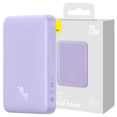 BASEUS POWERBANK MAGNETISCH 10000 MAH FÜR MAGSAFE USB-C 20 W IPHONE