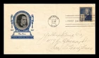 DR JIM STAMPS US ELIAS HOWE FAMOUS AMERICANS FDC IOOR CACHET COVER