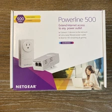 NEW ~ Netgear Powerline 500 Pass Thru 500 Mbps Xavb5421