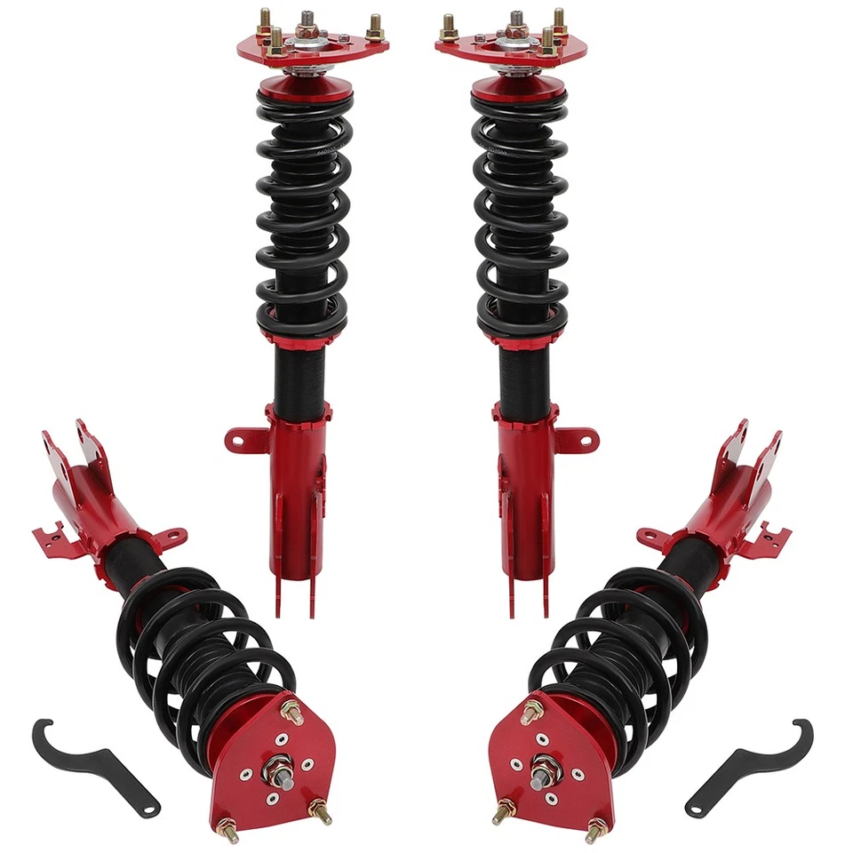 2pcs Front + 2pcs Rear Coilovers + 2pcs Spanner For Toyota Camry 1995-2001 Foto 2 de 4