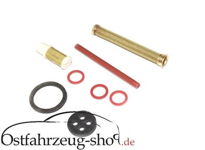 Benzinhahn, Benzinhahnreparatursatz 8-teilig f. Trabant 500, 600, 601