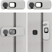 2Pack Child Proof Refrigerator Lock, Fridge Locks for Kids with Sticky 2 Pack