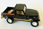 Hot Wheels 1983 Black - JEEP SCRAMBLER - Real Riders w/ White Hubs #4370