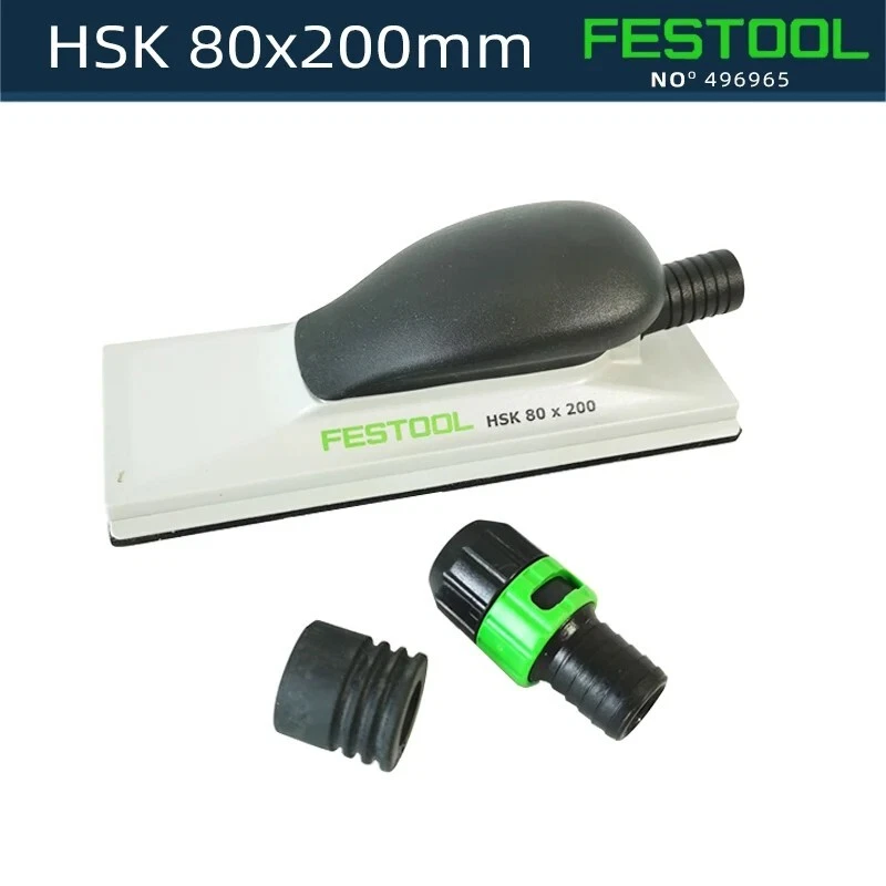FESTOOL Molinillo Seco Trompetero Tabla de Rectificado Sin Polvo HSK A80x200 1 Juego Foto 3 de 4