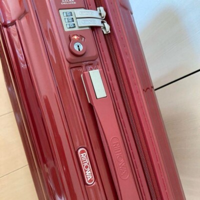 Rimowa Salsa 33L Red 2-wheels Carry Case Suitcase | eBay