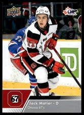 Jack Matier 2022-23 Upper Deck CHL #59