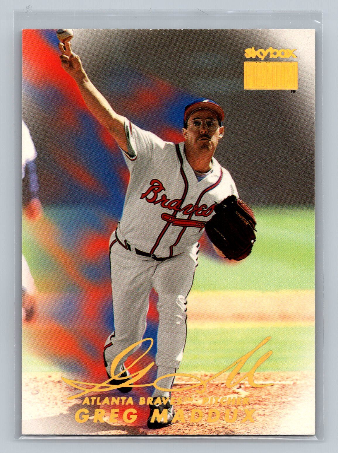 1999 SkyBox Premium #140 Greg Maddux Atlanta Braves