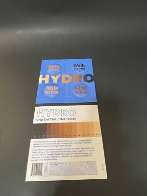 MILK MAKEUP  HYDRO-GRIP  : TINTED PRIMER SAMPLE CARD DUO NEW & SEALED / * 4 Colo