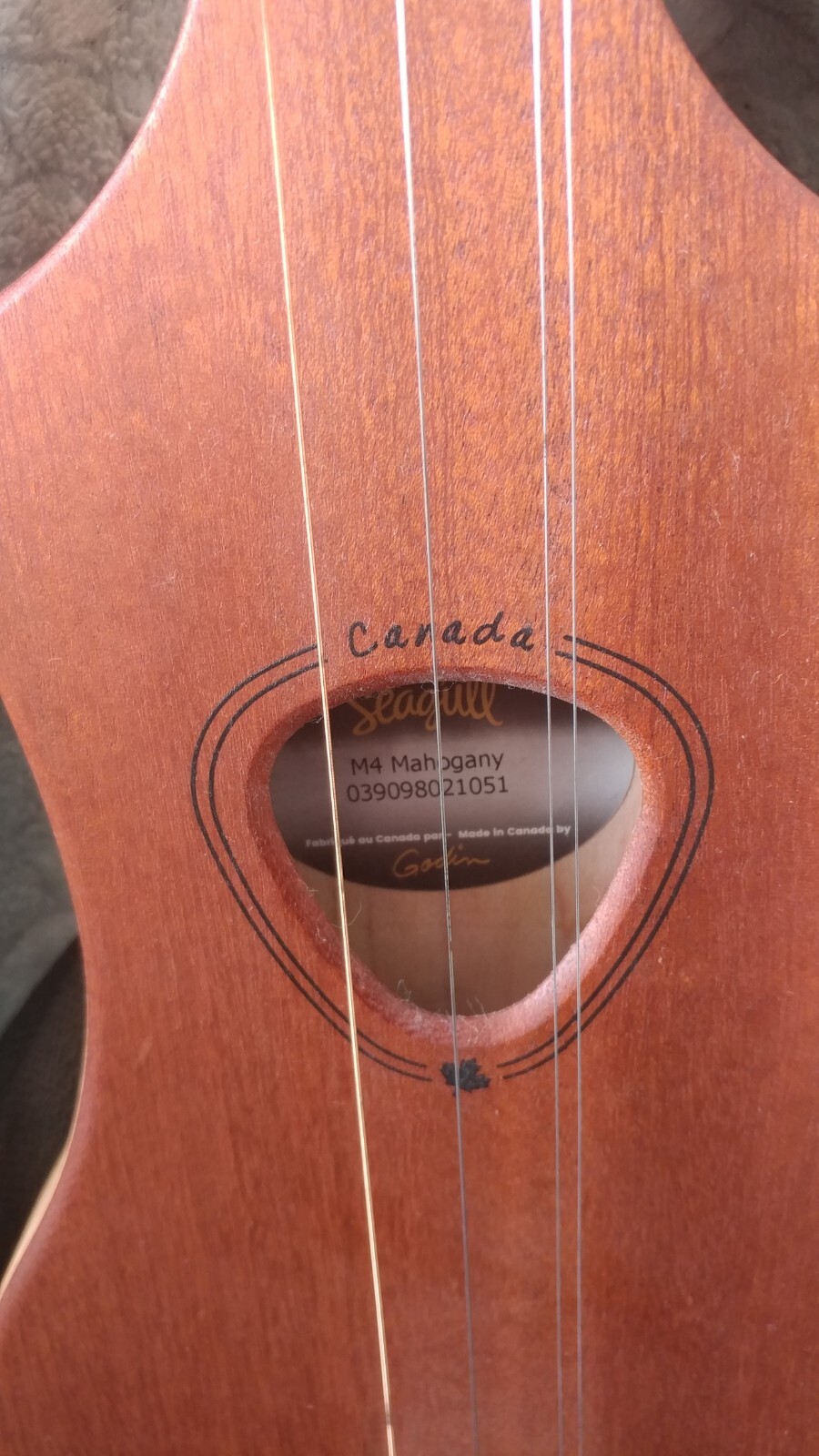 Seagull Guitars M4 Merlin Mountain Dulcimer Mahogany eBay