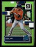 Jose Siri 2022 Donruss Optic #62 Lime Green Prizm Houston Astros